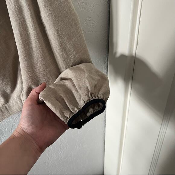 Joie Hazel Button Front Cotton Blouse - Picture 5 of 7